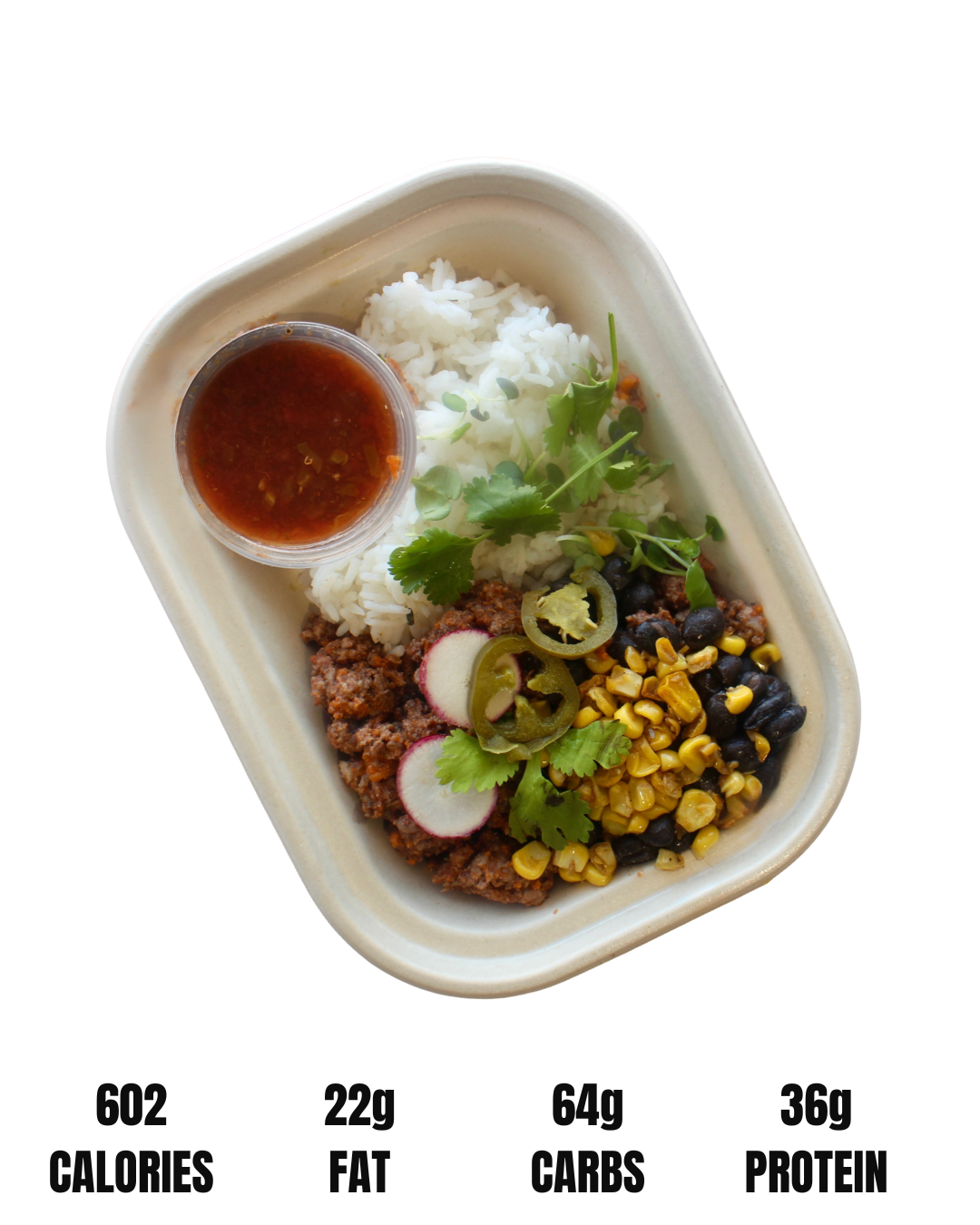 HIGH PROTEIN BURRITO BOWL