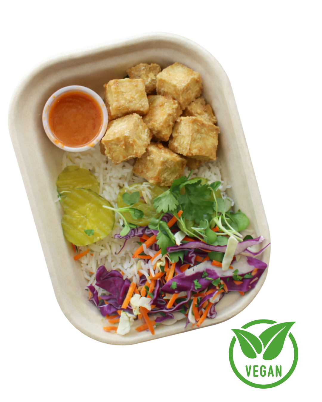 NASHVILLE HOT TOFU (🌿 PLANT-FORGED)