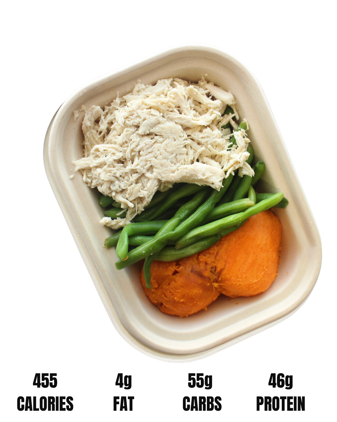 NO MERCY FUEL // SWEET POTATO : CHOICE OF PROTEIN, ORGANIC GREEN BEANS