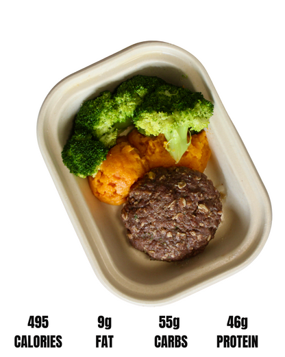 NO MERCY FUEL // SWEET POTATO : CHOICE OF PROTEIN, ORGANIC GREEN BEANS