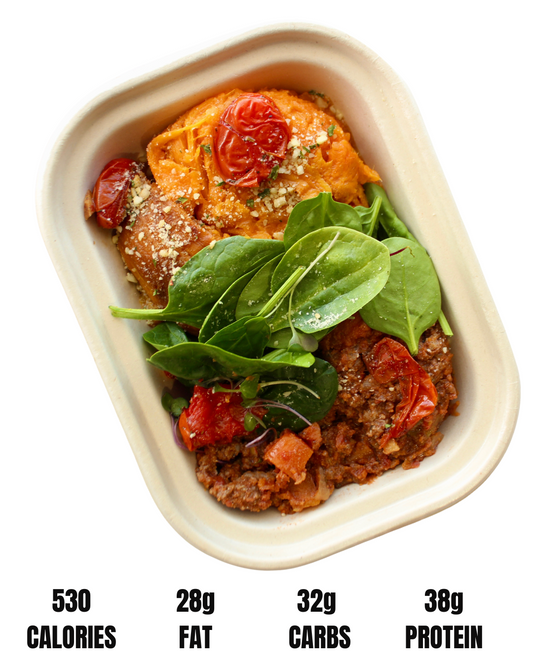 #157 Grass-Finished Beef + Sweet Potato Bolognese