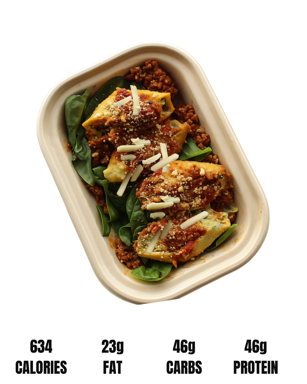 STUFFED SHELLS : BEEF & RICOTTA