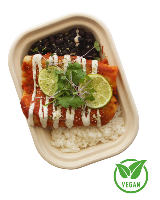 CHORIZO + SWEET POTATO ENCHILADAS